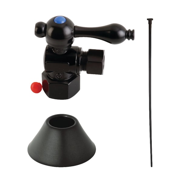CC43100TKF20 Traditional Plumbing Toilet Trim Kit, Matte Black
